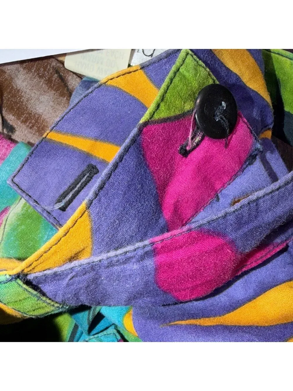 Vintage Tropical Print Modest Skirt cottagecore granny teachercore - Picture 8 of 8